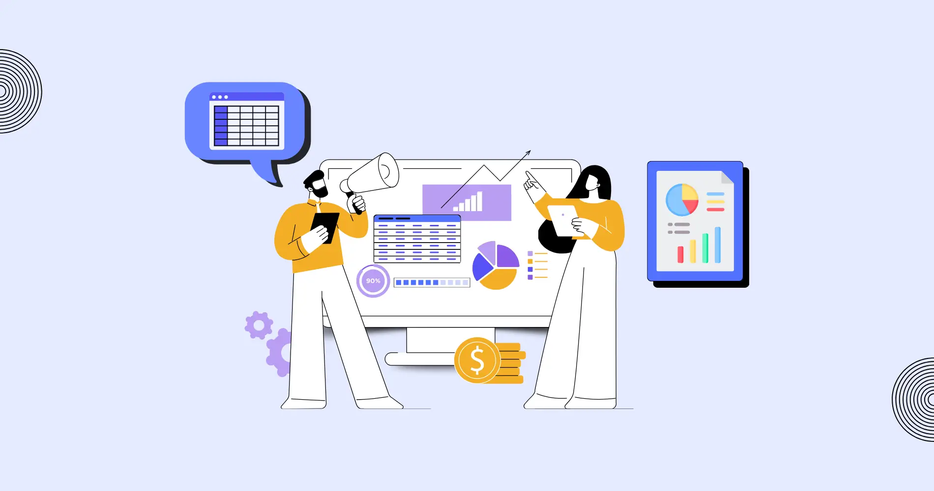 SEO reporting with visuals