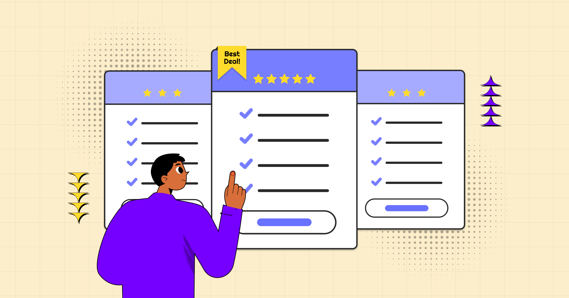 Pricing table examples