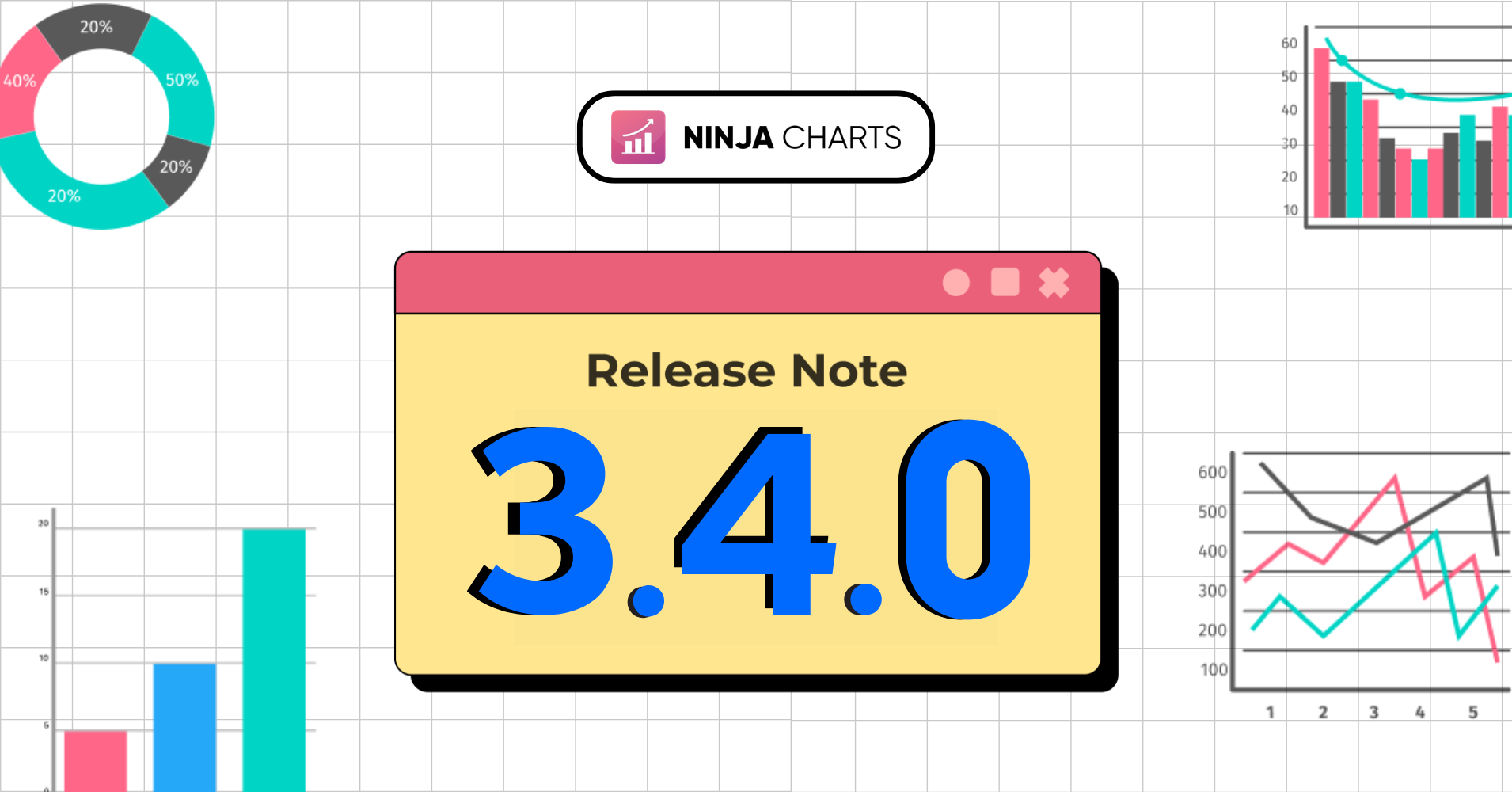 Ninja Charts 3.4.0: Gutenberg Block Support Is Here!